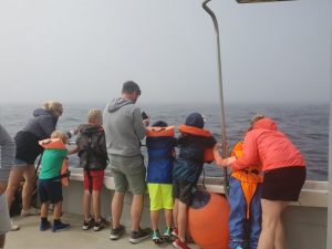 family boat trip
