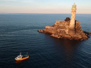 Fastnet lighthouse and Boat Charter