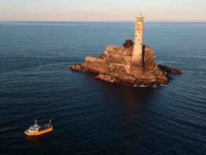 Fastnet lighthouse and Boat Charter