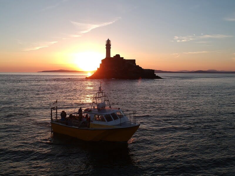 Fastnet lighthouse and Boat Charter
